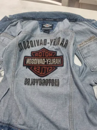 Gilet Jeans Harley Davidson Tg. M