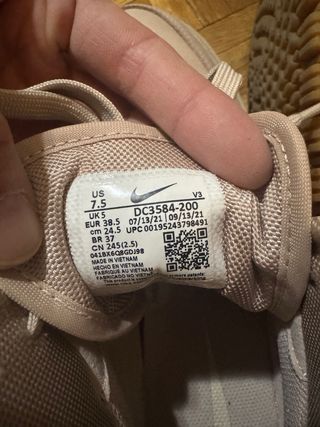 Zapatillas Nike Air Force 1 Beige