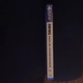 Fortnite Pack Transformers PS4 (Sin Código)