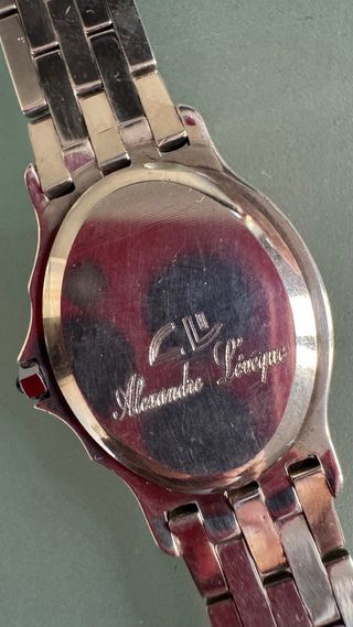 Reloj de Plata 925 Vintage Alexandre Leveque Mujer