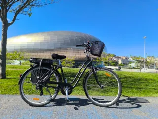 Bicicleta Eléctrica B'TWIN Elops 500 E Talla M