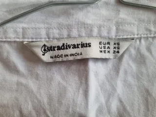 Camisa blanca oversize xs