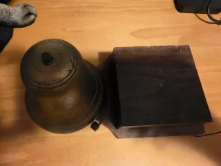 Timbre antiguo de bronce Alarm