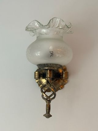 2 Lámparas Aplique Vintage