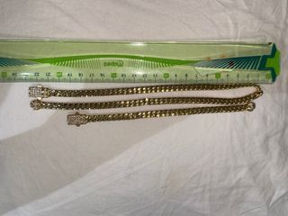 Conjunto Oro 18k Macizo Cadena + Pulsera 33g