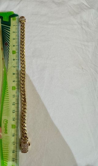 Conjunto Oro 18k Macizo Cadena + Pulsera 33g