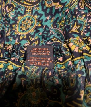 Pantalón harén estampado