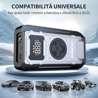 Avviatore batteria auto booster auto NUOVO