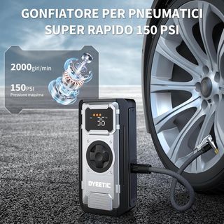 Avviatore batteria auto booster auto NUOVO