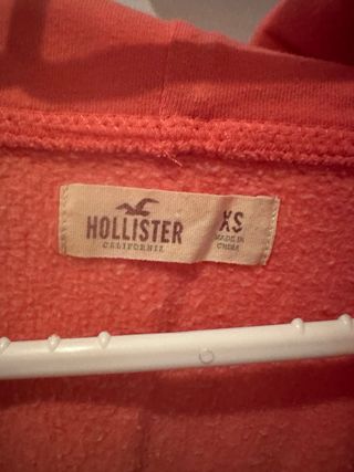 Sudadera Hollister Mujer Gris y Rosa