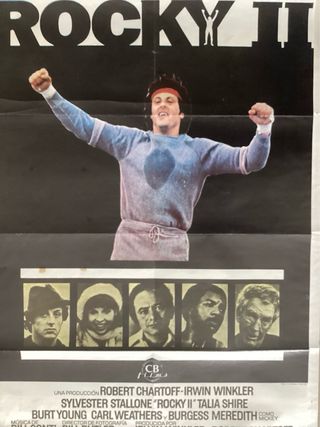 2 Pôsters Rocky I / Rocky II