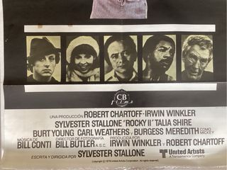 2 Pôsters Rocky I / Rocky II