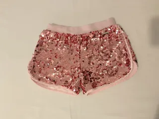 Calções Guess com Lantejoulas Rosa 7 Anos