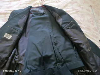 Traje de hombre azul