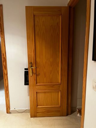 Puertas de interior de madera