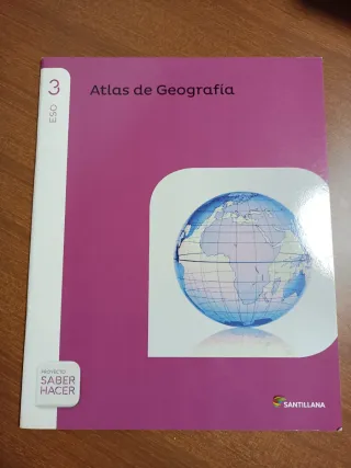 Pack de libros Atlas de Geografía Santillana