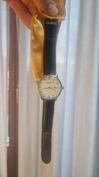 Orologio Stuhrling nero e argento
