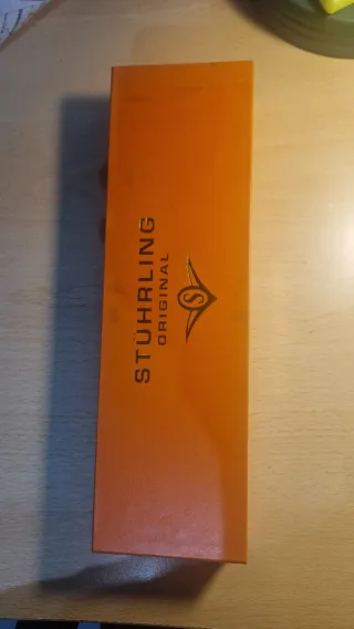 Orologio Stuhrling nero e argento