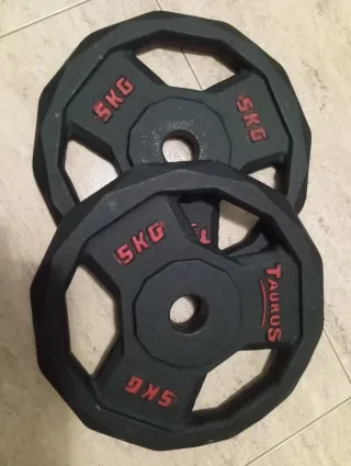 2 Discos Pesas Taurus 5 kg