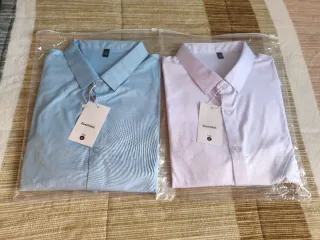 Camisas Zucchini Talla S (Azul y Blanco)