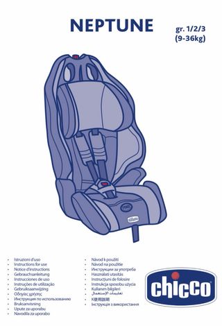 Silla coche grupo 2-3 Chicco Neptune