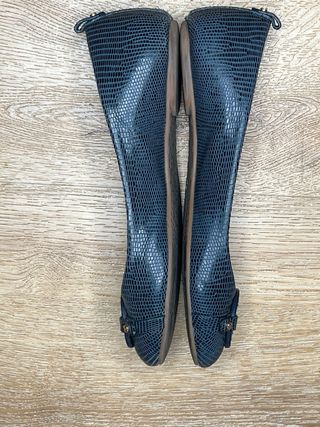 Bailarinas Tory Burch Mini Mille Azul