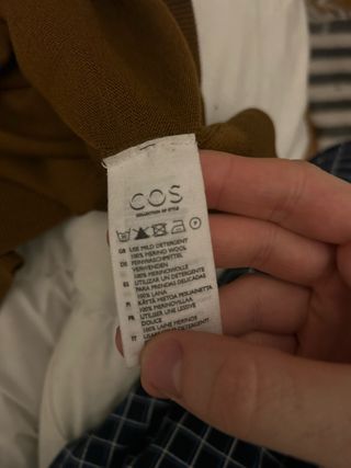 Jersey COS de lana marrón