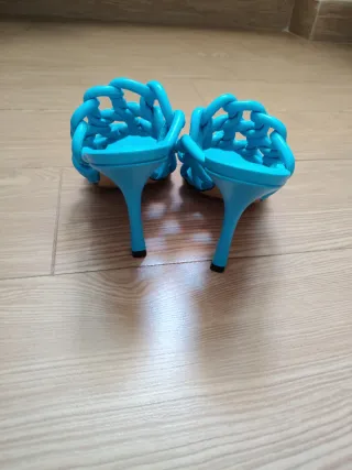 Sandali Bottega Veneta Blu