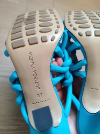 Sandali Bottega Veneta Blu