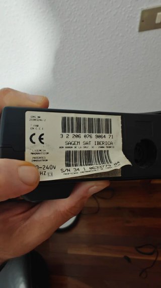 Decodificador Canal+ Antiguo + llave ( no mando)