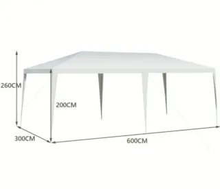 Carpa 3x6 Blanca NUEVA!!!