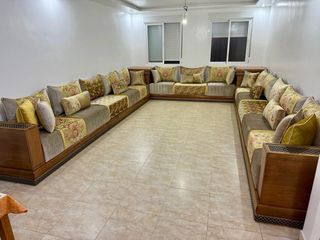 Salón Marroquí Beige y Marrón  612210918