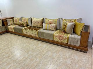 Salón Marroquí Beige y Marrón  612210918