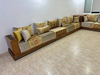 Salón Marroquí Beige y Marrón  612210918