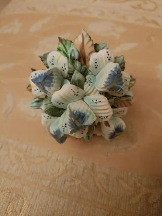 3 Cestini Floreali Capodimonte
