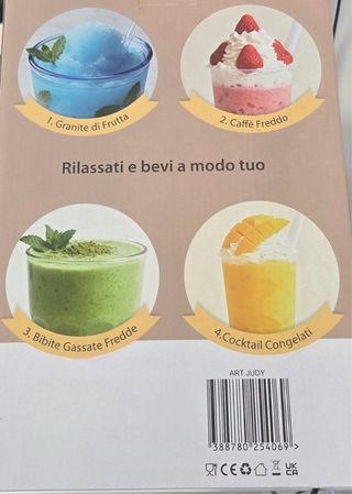 Macchina per Granita 3 modalità un
