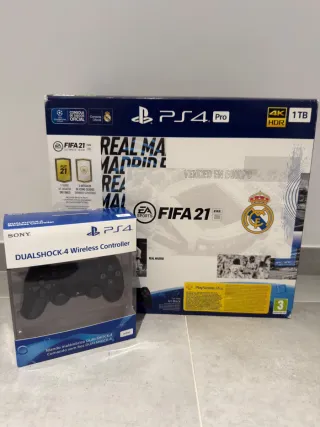 PS4 Pro 1TB FIFA 21 Real Madrid Edición