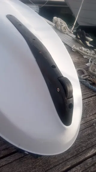 Kayak Doble Azul con Remos