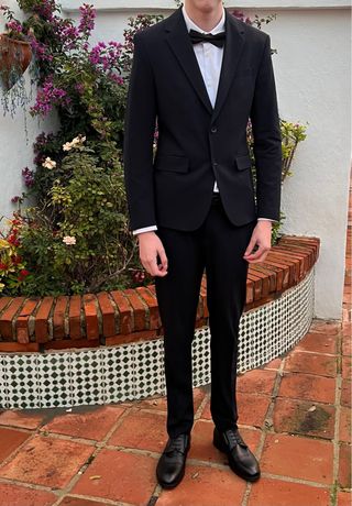 Traje Negro de Zara para Niño