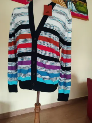 Cardigan Missoni righe