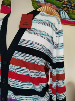 Cardigan Missoni righe