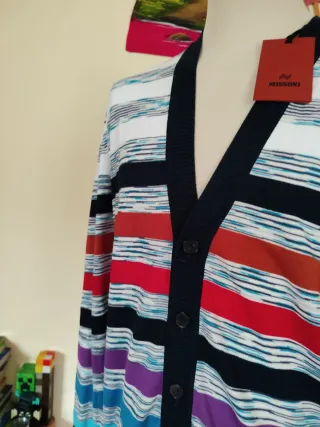 Cardigan Missoni righe