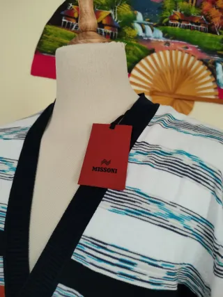 Cardigan Missoni righe