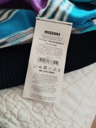 Cardigan Missoni righe