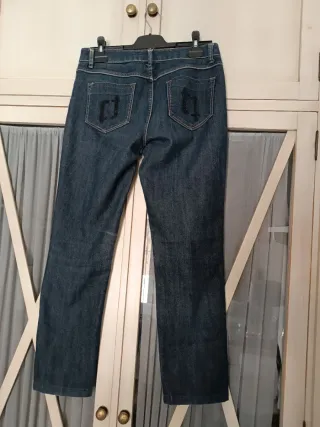 Vaqueros Tintoretto talla 38 denim clásico azul