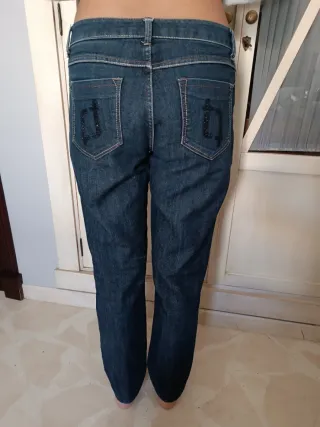 Vaqueros Tintoretto talla 38 denim clásico azul