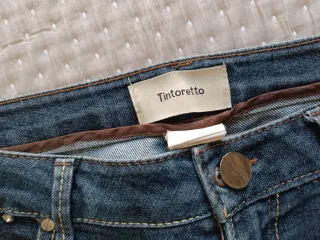 Vaqueros Tintoretto talla 38 denim clásico azul