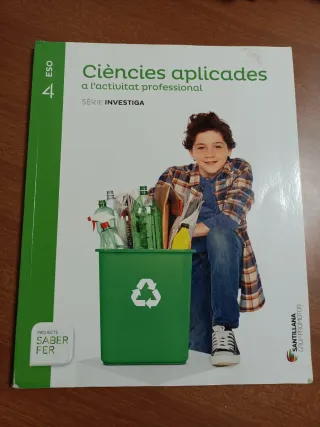 CIENCIES APLICADES A L'ACTIVITAT PROFESSIONAL