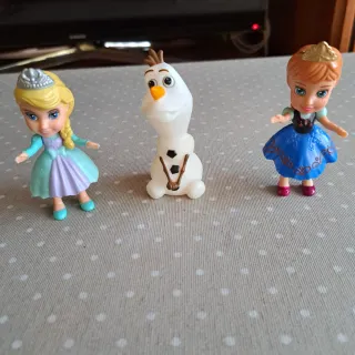 Muñecos Frozen Elsa, Anna y Olaf