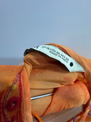 Túnica Zara Talla XL con pedrería